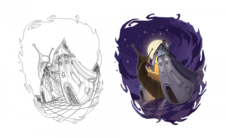 Улитка в золотых воротах