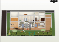 Проект коттеджа художника-4 вид