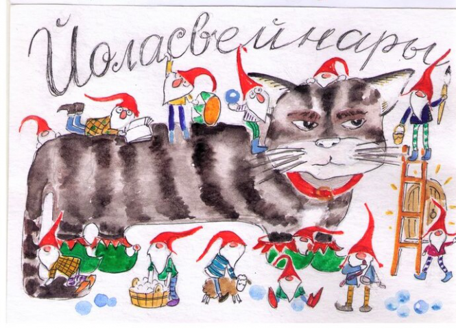 рождественские персонажи
