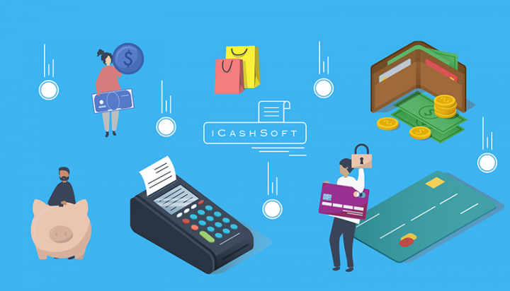 Инфографика к продукту iCashSoft