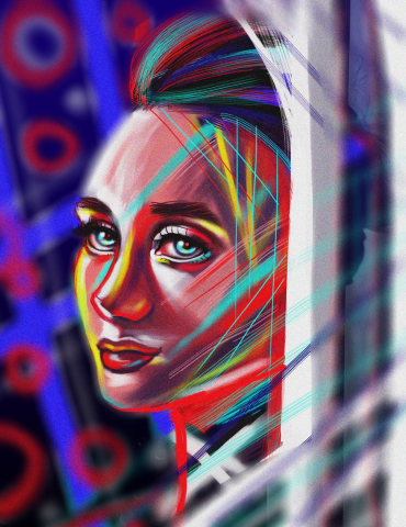 Стилизованный портрет