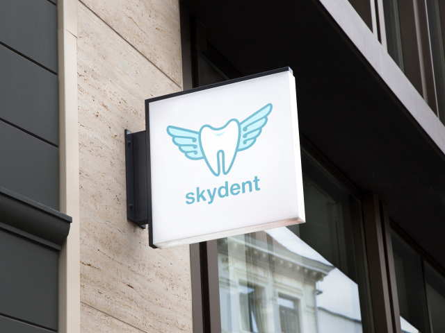 лого skydent