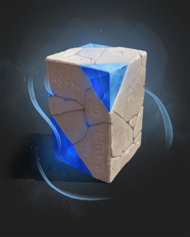 куб из двух материалов