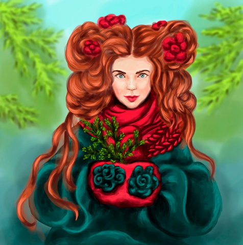 зимняя мадам