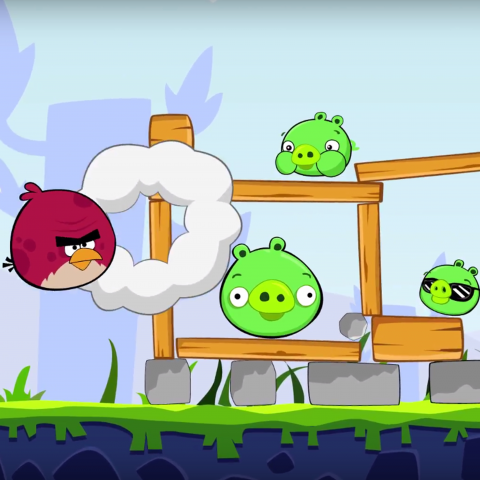 Angry birds and Leroy Merlin (Сложная 2d графика)
