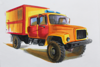 Cкетч. Маркеры, бумага