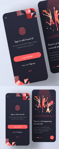 UI/UX дизайн (мобильное приложение )