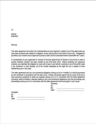 Юридическое письмо на английском языке