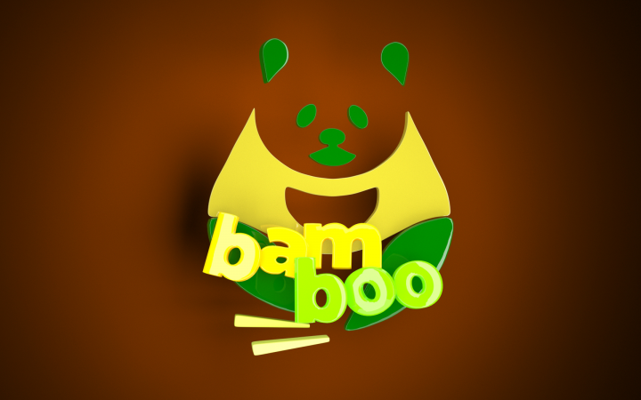 Перевод логотипов в 3D - Bamboo