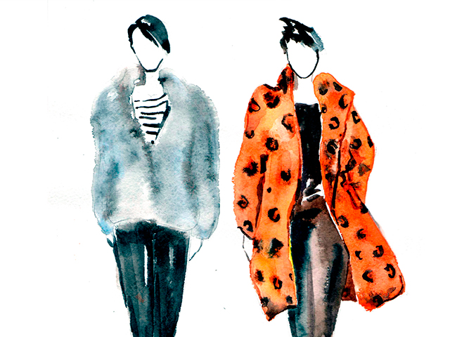 Fashion скетчинг
