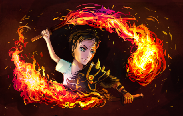 Ember Spirit Potrait
