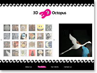 Флеш-сайт для студии дизайна из Дубаи