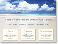 Рекламный флаер турфирмы Delta Orient Tours