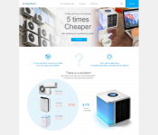 Раздел сайта aircooler.evapolar.com