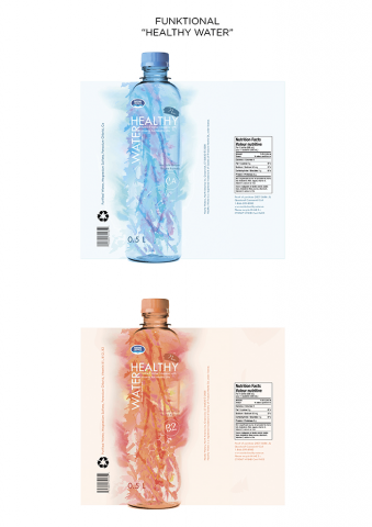 Разработка упаковки для воды "Health Water"