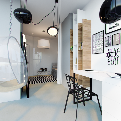 Квартира для семьи в г Екатеринбург. Комната подростка