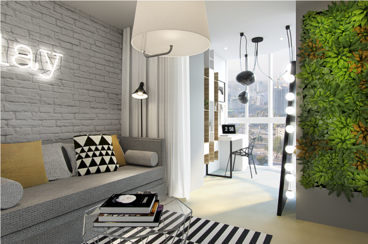 Квартира для семьи в г Екатеринбург. Комната подростка