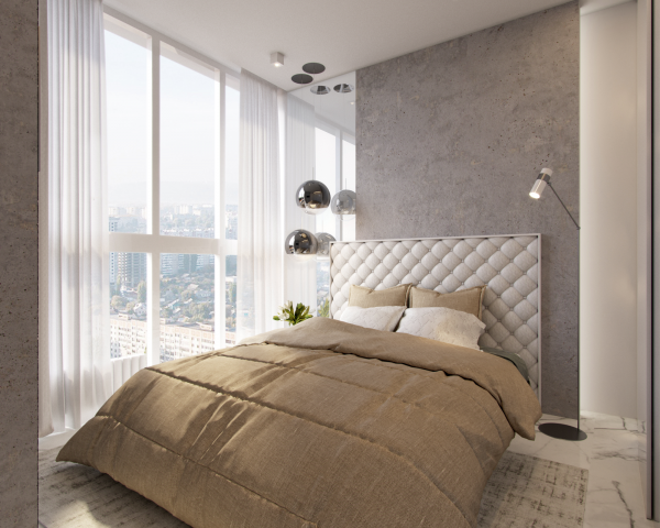 Квартира для семьи в г Екатеринбург. Спальня