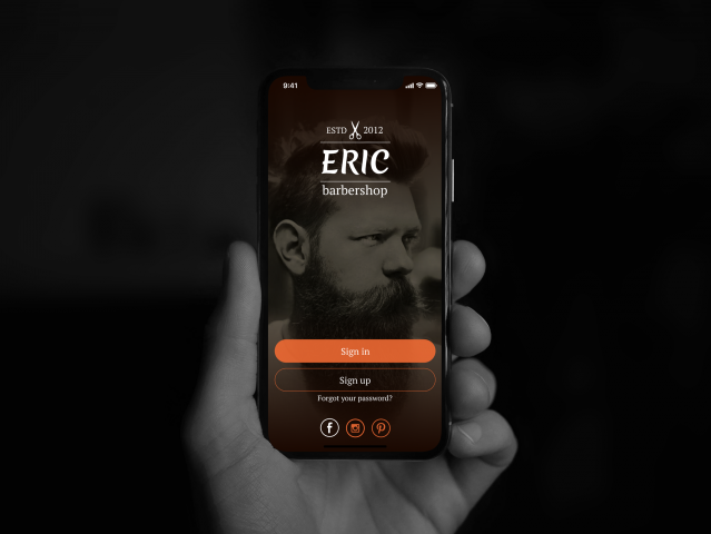 Моб. приложение для Барбершопа