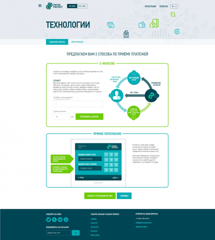 Payin-Payout - платежная система