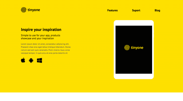 Landing Page "TityOne"