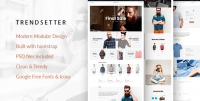 E-Commerce шаблон для Themeforest