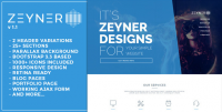 Шаблон Landing Page для Themeforest
