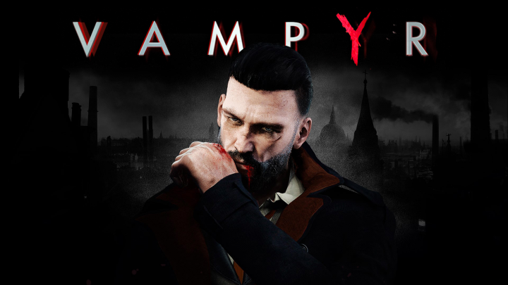 Концепт промо страницы игры Vampyr