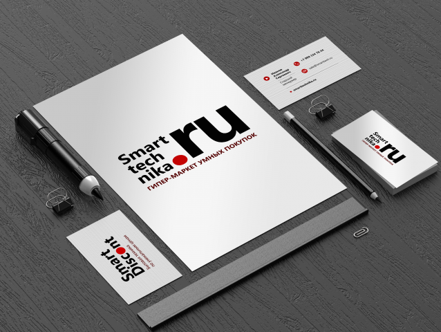 Логотип и фирменный стиль для интернет-магазина