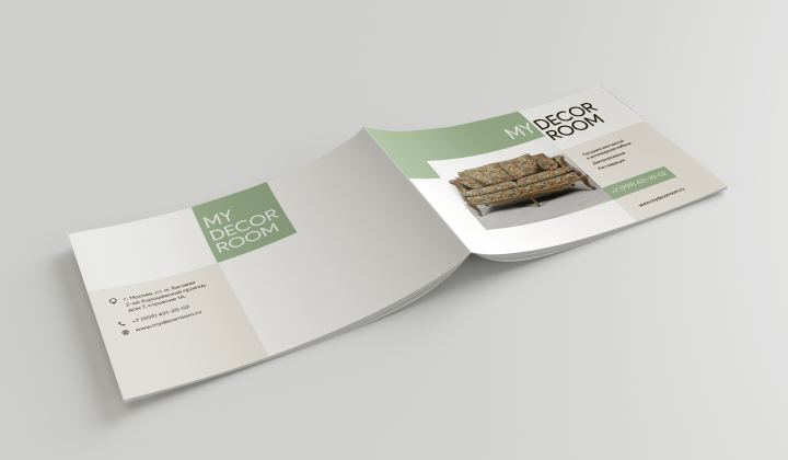 Дизайн каталога антикварной мебели