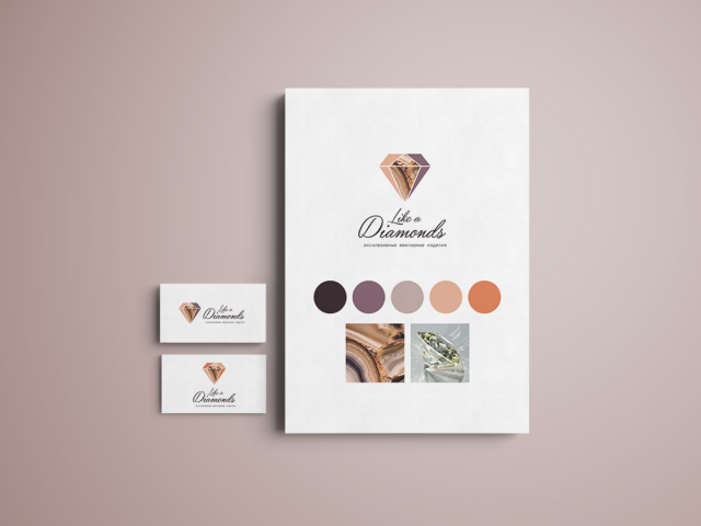 Фирменный стиль ювелирного бренда