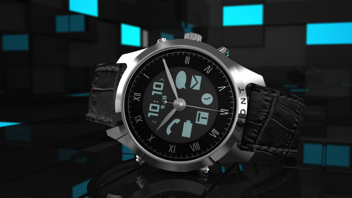 Моделирование и визуализация мужских наручных часов «Vivont»