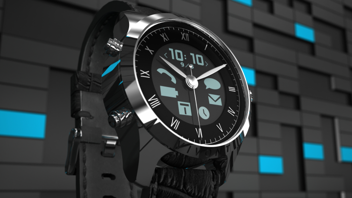 Моделирование и визуализация мужских наручных часов «Vivont»