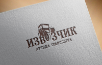 Логотип компании по аренде транспорта "Извозчик"
