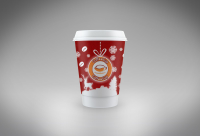 Стаканчик сети торговых точек кофе с собой "CoffeeCup"