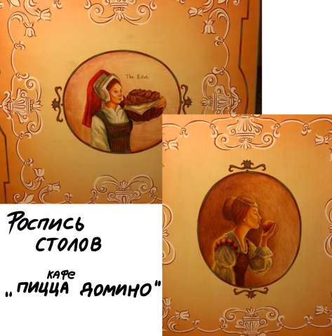 роспись столов