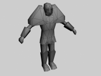 Low-poly Воин