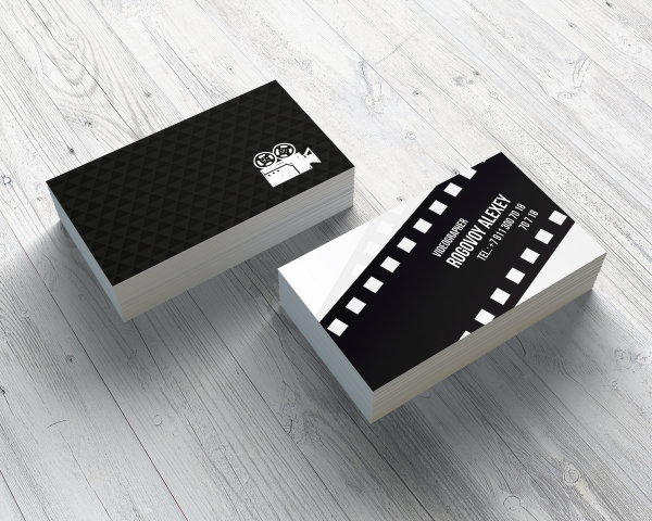 Визитка для видеографа