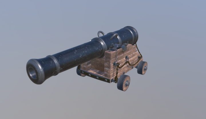 Cannon ship