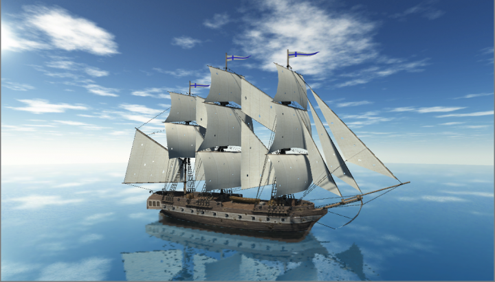 Corvette Ship