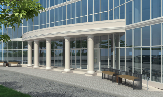 Торговый центр Гагры (эскизный и рабочий проекты)