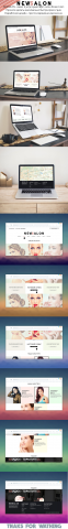 CORPORATE SITE FOR BEAUTY STUDIO