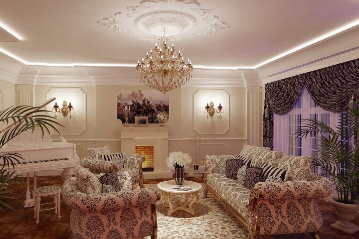Классический интерьер