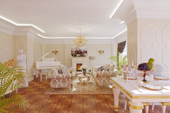 Классический интерьер