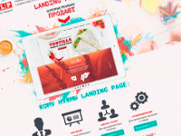 Сайт для студии лендинга