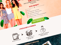 Лендинг клуба похудения