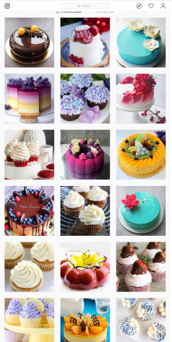 Контент план кондитерской