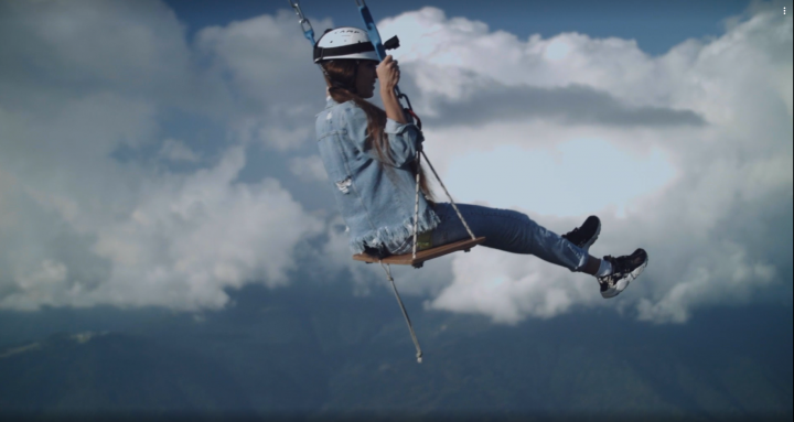 Роза Хутор - Качели