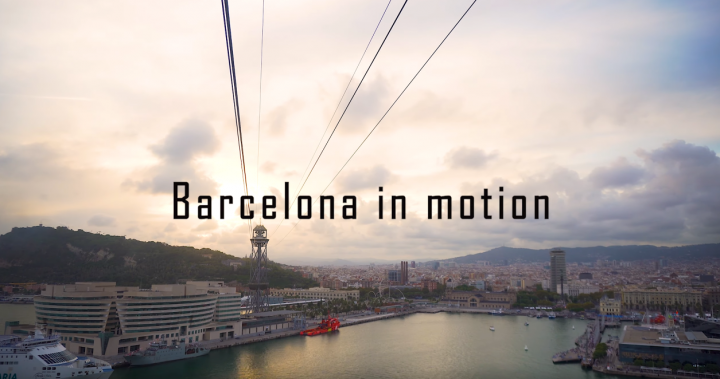 Travel-видео "Barcelona in motion"