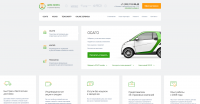 Сайт "Авто услуги" на WP